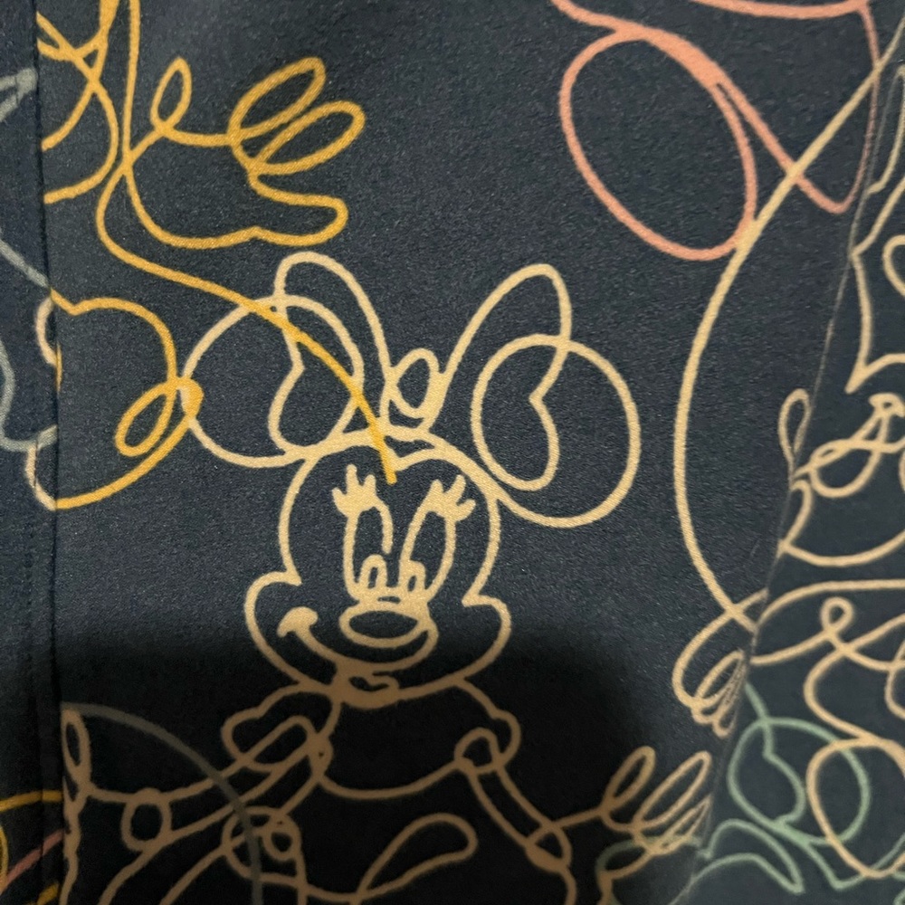 Almost new LuLaRoe Women's Disney Minnie Mouse Leggings Multi Blue ~ Size TC